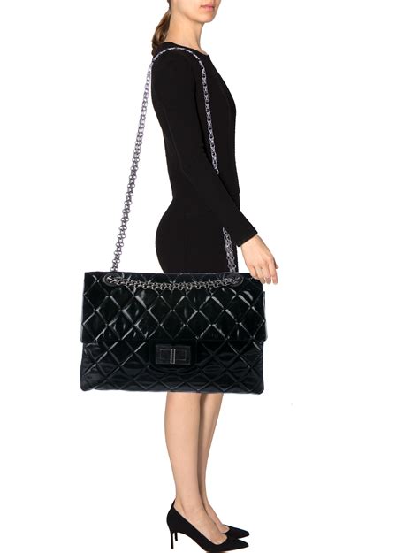 chanel xxl reissue flap bag|chanel xxl flap bag size.